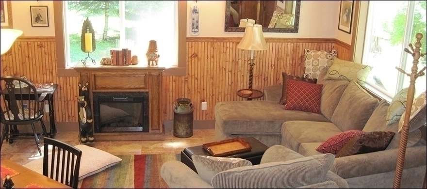 Benson Cabin Living Room